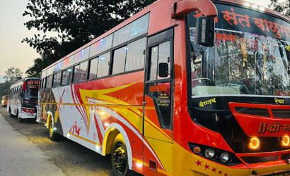 AC Sleeper Bus on Rent